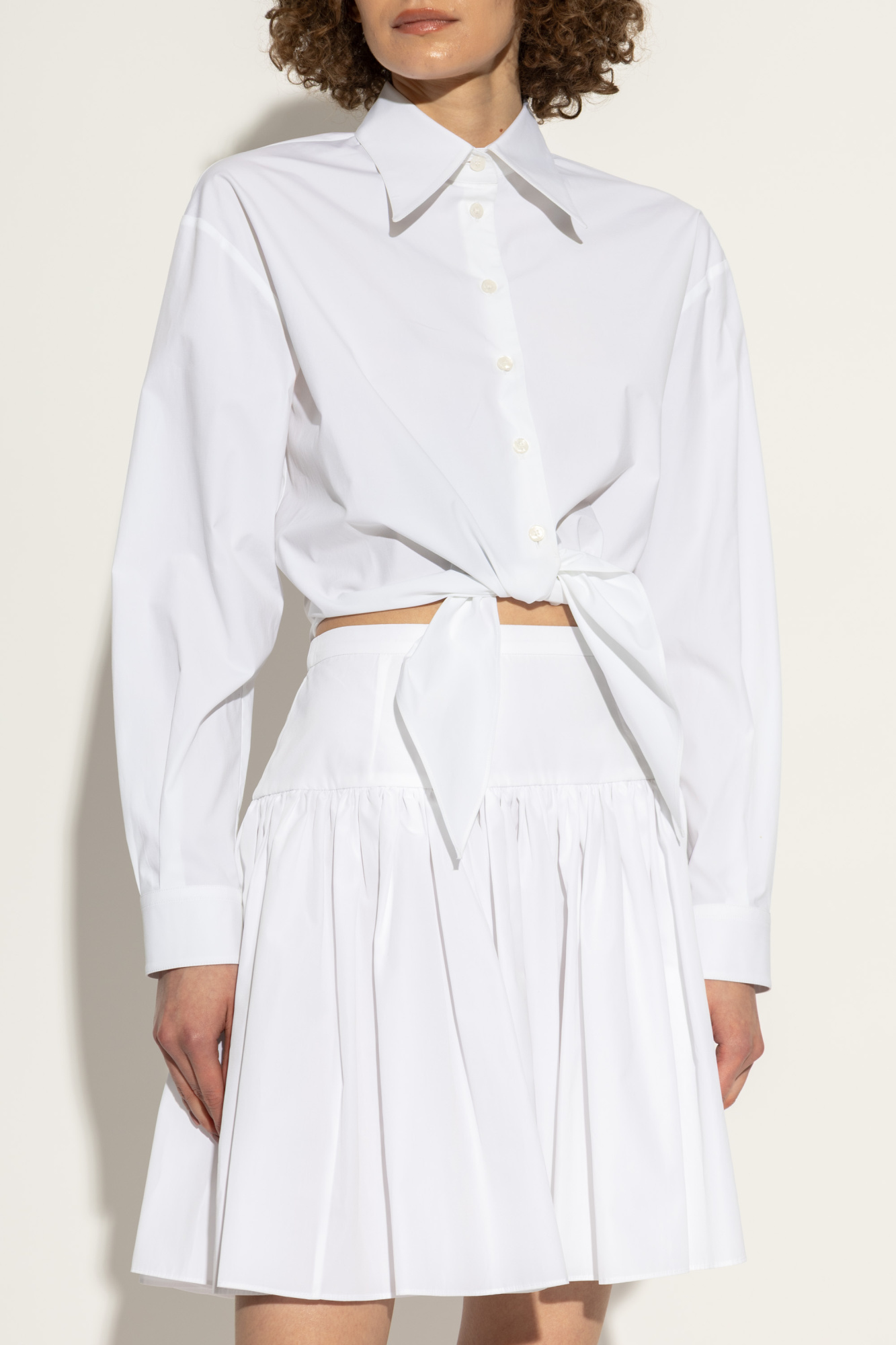 White Shirt with tie detail Dolce & Gabbana - Vitkac AS
